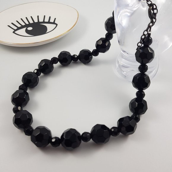 🌈 Stylish Vintage rock crystal necklace - Picture 2 of 5